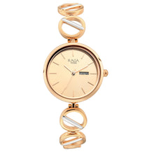 Load image into Gallery viewer, Titan Raga Viva Rose Gold Dial Women Watch With Metal Strap