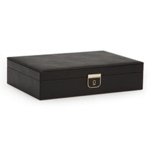 Load image into Gallery viewer, Wolf Palermo Medium Jewellery Box Black