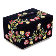 Load image into Gallery viewer, Wolf Zoe Medium Jewellery Box Indigo