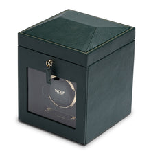 Load image into Gallery viewer, Wolf Brit Racing Green Single Watch Winder