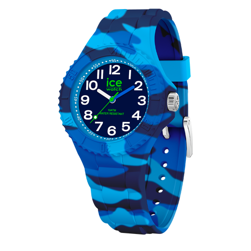 ICE tie and dye - Blue shades