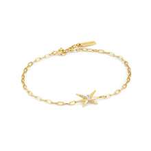 Load image into Gallery viewer, Ania Haie Gold Spike Chain Bracelet