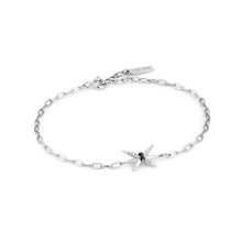 Load image into Gallery viewer, Ania Haie Silver Spike Chain Bracelet