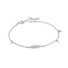 Load image into Gallery viewer, Ania Haie Silver Geometric Chain Bracelet