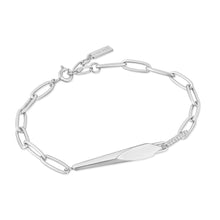 Load image into Gallery viewer, Ania Haie Silver Geometric Chunky Chain Bracelet