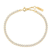 Load image into Gallery viewer, Ania Haie Gold Row Bezel Set Bracelet