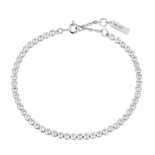 Load image into Gallery viewer, Ania Haie Silver Row Bezel Set Bracelet