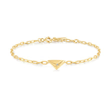 Load image into Gallery viewer, Ania Haie Gold Triangle Kiss Bracelet