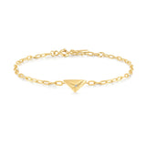 Ania Haie Gold Triangle Kiss Bracelet