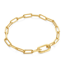 Load image into Gallery viewer, Ania Haie Gold Linked Chunky Bracelet