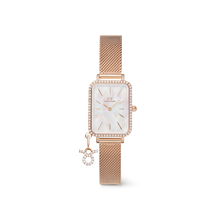 Load image into Gallery viewer, Quadro Crystal Zodiac Melrose Watch