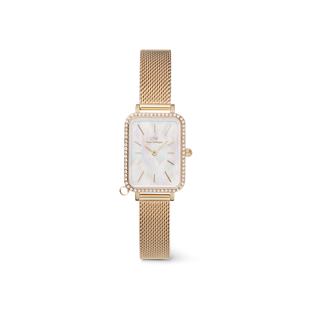 Quadro Crystal Zodiac Evergold Watch