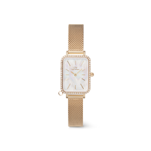 Load image into Gallery viewer, Quadro Crystal Zodiac Evergold Watch
