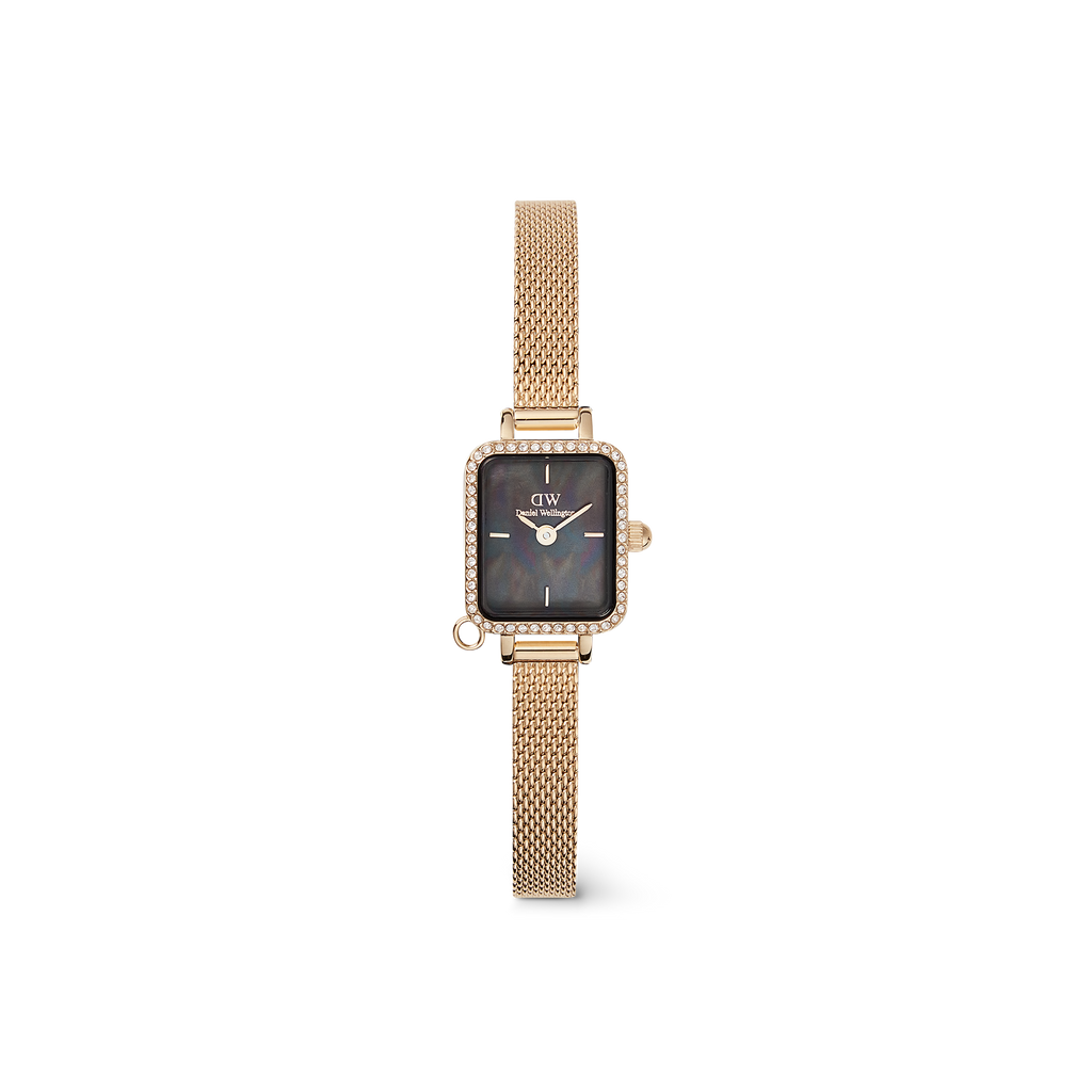 Quadro Mini Crystal Zodiac Evergold Watch