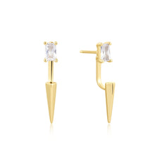 Load image into Gallery viewer, Ania Haie Gold Point Stud Ear Jackets