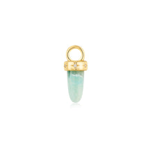 Load image into Gallery viewer, Ania Haie Gold Amazonite Drop Earring Charm