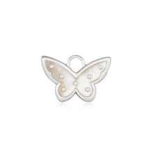 Load image into Gallery viewer, Ania Haie Silver Mother Of Pearl Butterfly Earring Charm