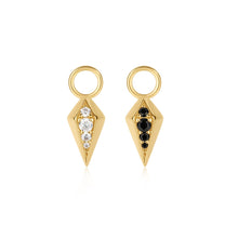 Load image into Gallery viewer, Ania Haie Gold Rhombus Earring Charm