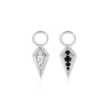 Load image into Gallery viewer, Ania Haie Silver Rhombus Earring Charm