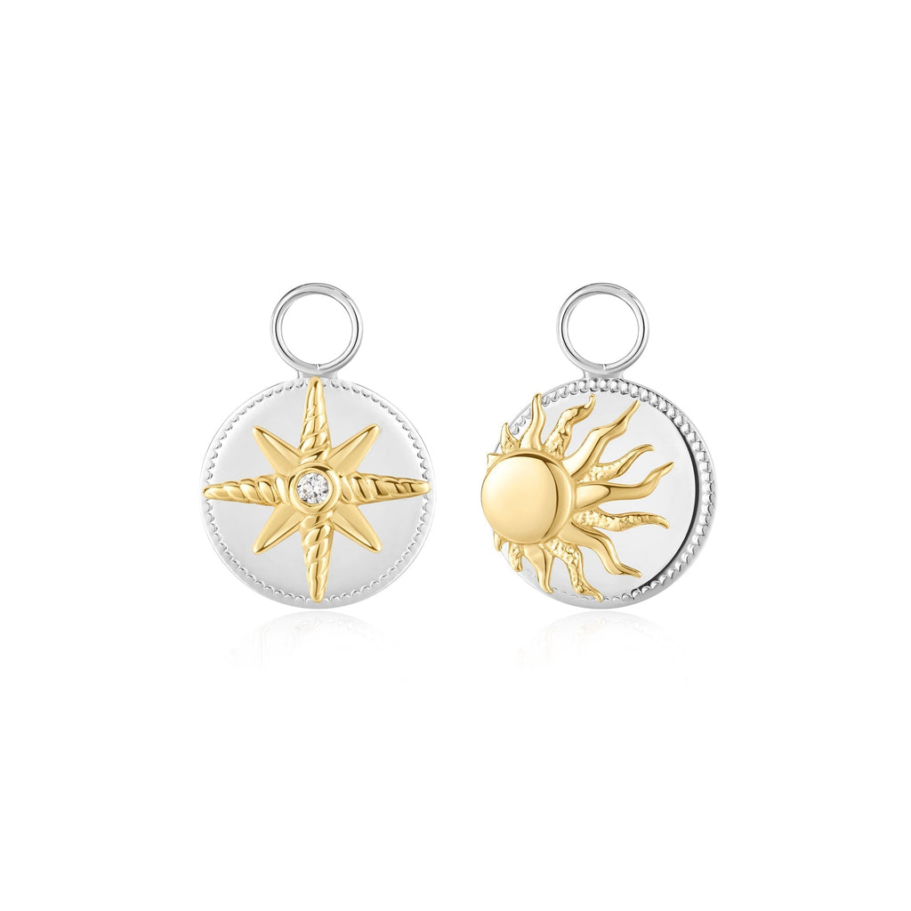 Ania Haie Two Tone Bright Sun Earring Charm