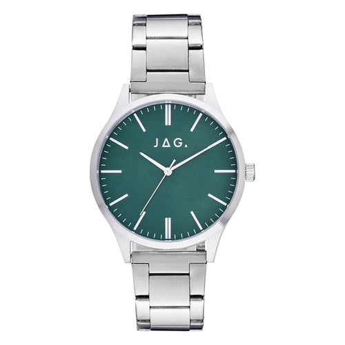 Jag Malcom Ii Silver Stainless Steel 44mm Watch