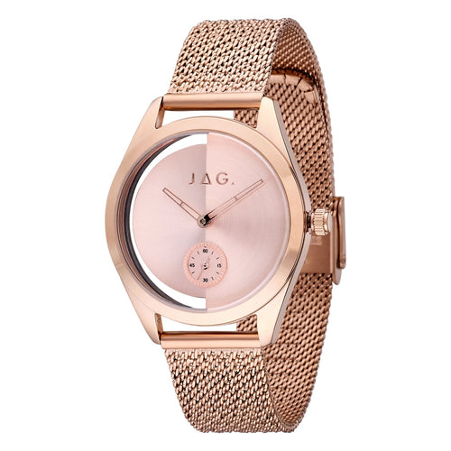 Jag Harrow Rose Gold Stainless Steel 36mm Watch