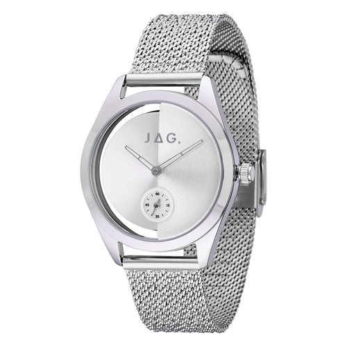 Jag Harrow Silver Stainless Steel 36mm Watch