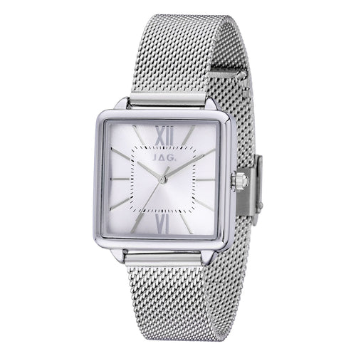 Jag Malvern Silver Alloy 28mm Watch