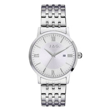 Load image into Gallery viewer, Banks Silver Stainless Steel 42mm Watch