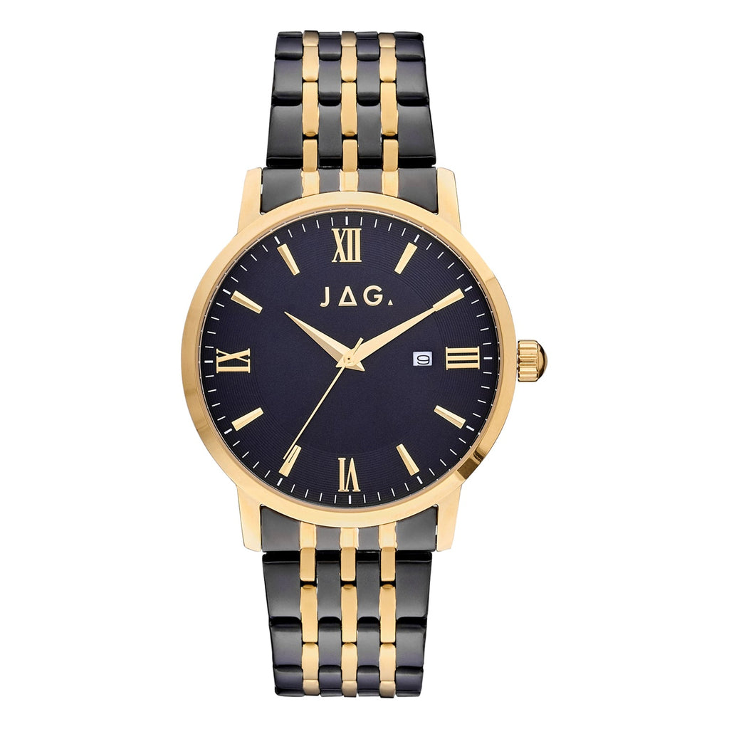 Banks Black & Gold Stainless Steel 42mm Watch