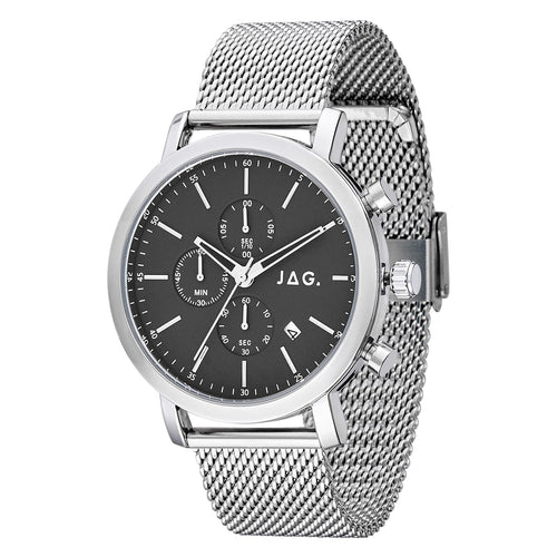 Jag Cabarita Silver Alloy 44mm Watch