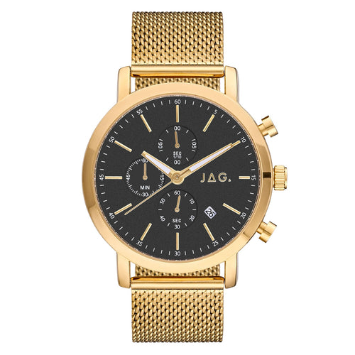 Jag Cabarita Gold Alloy 44mm Watch