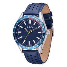 Load image into Gallery viewer, Sandown Blue Stainless Steel 44mm Watch