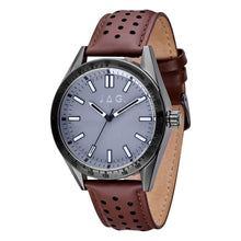 Load image into Gallery viewer, Sandown Brown Stainless Steel 44mm Watch
