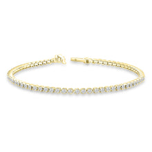 Load image into Gallery viewer, 2.00ct Lab Grown Diamond Bracelet in 18K Yellow Gold