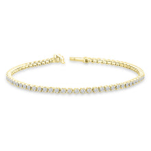 Load image into Gallery viewer, 3.00ct Lab Grown Diamond Bracelet in 18K Yellow Gold