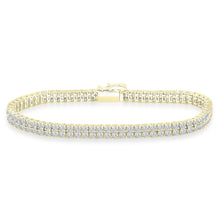 Load image into Gallery viewer, 4.95ct Lab Grown Diamond Bracelet in 18K Yellow Gold