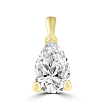 Load image into Gallery viewer, 0.70ct Lab Grown Diamond Pendant in 18K Yellow Gold