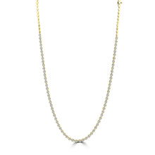 Load image into Gallery viewer, 9.60ct Lab Grown Diamond Necklace in 18K Yellow Gold