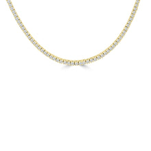 Load image into Gallery viewer, 4.95ct Lab Grown Diamond Necklace in 18K Yellow Gold