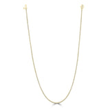 3.45ct Lab Grown Diamond Necklace in 18K Yellow Gold