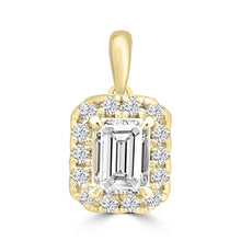 Load image into Gallery viewer, 0.68ct Lab Grown Diamond Pendant in 18K Yellow Gold