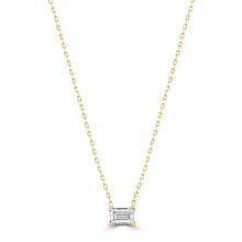 Load image into Gallery viewer, 0.70ct Lab Grown Diamond Necklace in 18K Yellow Gold