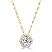 Load image into Gallery viewer, 1.25ct Lab Grown Diamond Necklace in 18K Yellow Gold