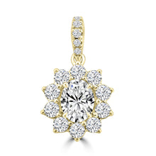 Load image into Gallery viewer, 1.59ct Lab Grown Diamond Pendant in 18K Yellow Gold