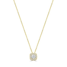 Load image into Gallery viewer, 1.00ct Lab Grown Diamond Necklace in 18K Yellow Gold