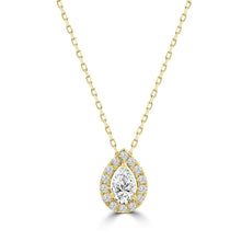 Load image into Gallery viewer, 0.70ct Lab Grown Diamond Necklace in 18K Yellow Gold