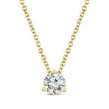 Load image into Gallery viewer, 2.00ct Lab Grown Diamond Necklace in 18K Yellow Gold