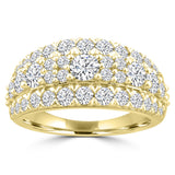 1.95ct Lab Grown Diamond Ring in 18K Yellow Gold