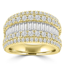 Load image into Gallery viewer, 2.95ct Lab Grown Diamond Ring in 18K Yellow Gold